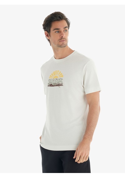Blackspade Erkek T-shirt 40732 - Krem Krem