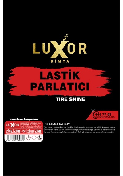 Tr Lastik Parlatıcı, 200 Ml, Siyah Lxrlp200ml
