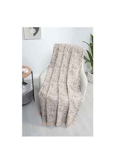 Çok Amaçlı Pamuklu Örtü- Kanepe-koltuk Şalı-koltuk Örtüsü 170x220-781 Açık Kahve 1