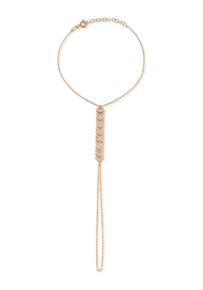 925 Ayar Gümüş Rose V Çavuş Model Su Yolu Şahmeran - 45103601 Rose Gold