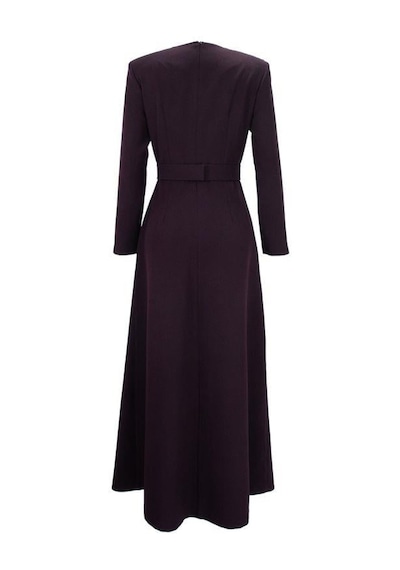Senna Lırıo Dress Bordo Bordo