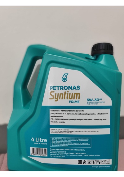 Petronas Syntium Prime 5W-30 Av Motor Yağı