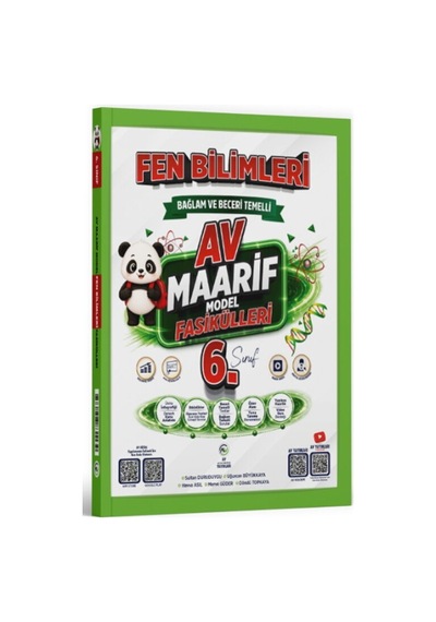 Av Yayınları 6. Sınıf Fen Bilimleri Maarif Model Fasikülleri