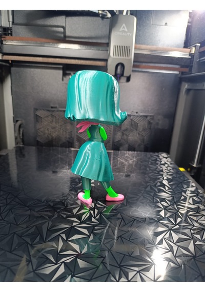 Sevimli Tiksinti Karakteri Masaüstü Figür - 3d Yazıcı Baskı - Hediyelik