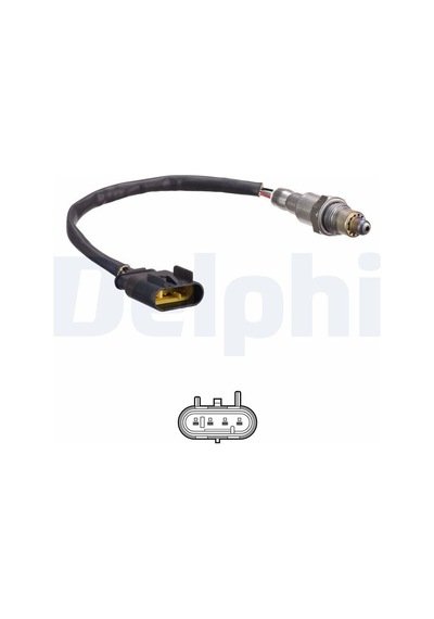 Oksijen Lambda Sensörü - Fiat Egea, 500, Doblo, Tipo - Delphı-es2120112b1