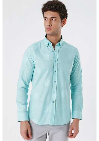 İmza Açık Yeşil Kısalabilir Kollu Desenli Jakarlıcepsiz %100 Pamuk Casual Slim Fit Gömlek 1004230183-açık Yeşil Açık Yeşil İmza Açık Yeşil Kısalabilir Kollu Desenli Jakarlıcepsiz %100 Pamuk Casual Slim Fit Gömlek 1004230183-açık Yeşil Açık Yeşil