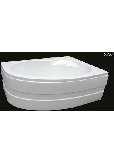 Alika 140 x 95 CM Asimetrik Küvet Panelli