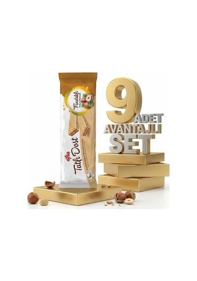 Afia Tatlı Dost Fındıklı Kakao Kremalı Gofret 9x140 Gr