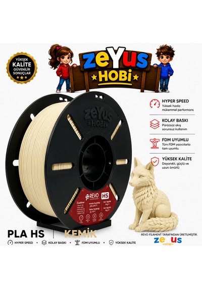 Generic Pla Hs Hyper Speed Filament Kemik 1.75 Mm 1000 Gr
