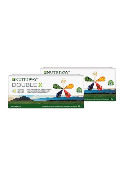 Amway Double X Yedek Paket 372 Tablet .62 Gün.