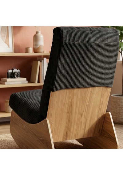 Comfort Sallanır Koltuk Tv Koltuğu Sallanan Berjer Sandalye Siyah
