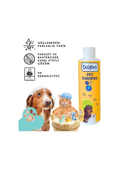 Kedi & Köpek Şampuanı Vegan Pet Şampuan 200 Ml