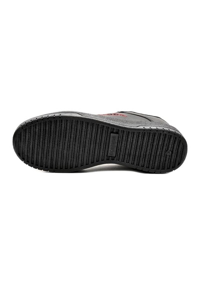 Kappa Logo Maserta Siyah -kırmızı Sneaker 371l35w Siyah Kırmızı Siyah - Kırmızı