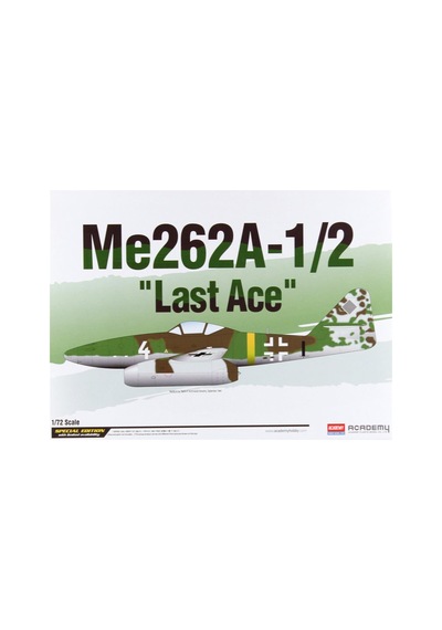 1/72 Me262a-1/2 Last Ace Uçak Maketi, Academy 12542
