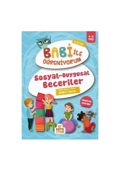 Bi Kutu Oyun Sosyal - Duygusal Beceriler - Babi İle Öğreniyorum 4.kitap - Burcu Kaya