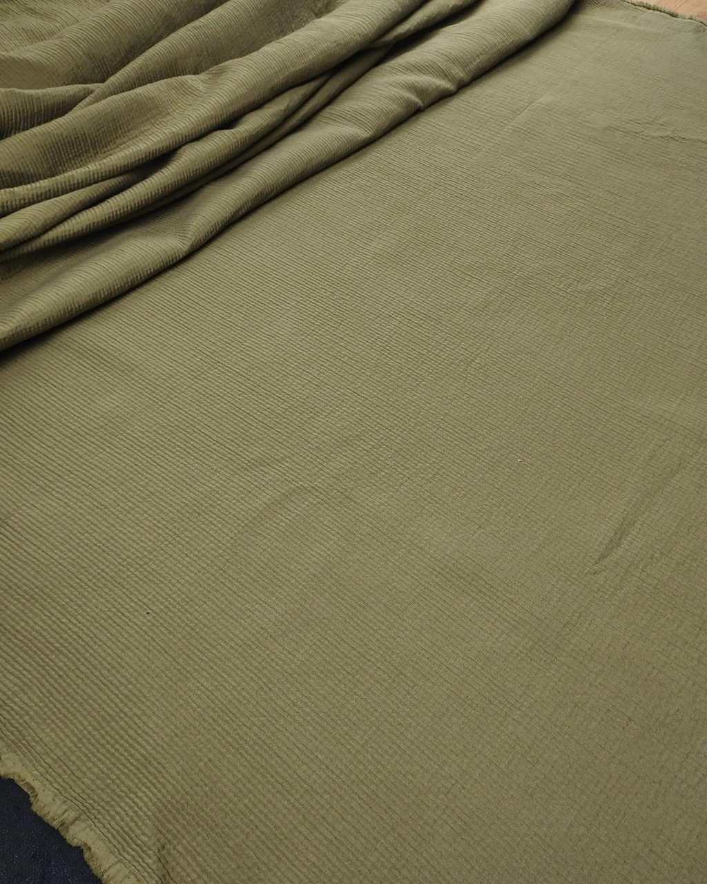 Telalı Tok Dokuma Haki Renkte En 135 Cm X Boy 205 Cm -3679