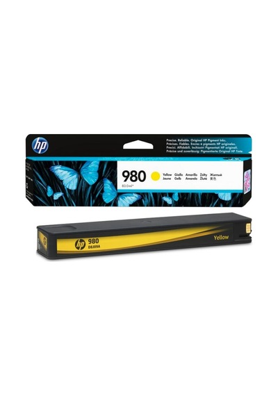 Hp 980 D8J09A Yellow Sarı Mürekkep Kartuşu