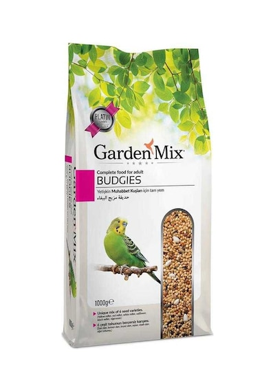 Garden Mix Platin Sade Muhabbet Kuşu Yemi 1000 Gr