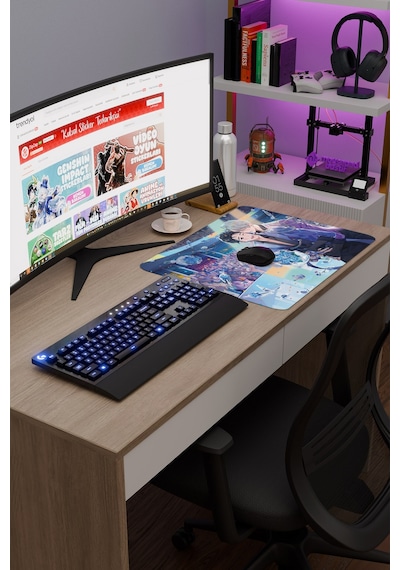 Yuri On Ice Anime V2 - 48x40 Xl Gaming Kauçuk Kaymaz Taban Mouse Pad Fare Altlığı