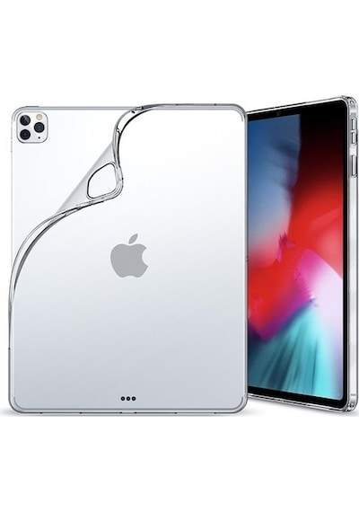 Apple Uyumlu iPad Pro 12.9 2020 4. Nesil Kılıf A2229 A2069 Silikon Soft Kılıf