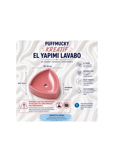 Lavabo Tezgah Üstü Lavabo Banyo Tuvalet Lavabosu Bordo Açık Koyu Bordo Açık Koyu