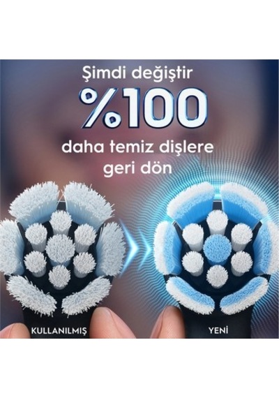 4 Adet Ultra Yumuşak Kıllı Yedek Diş Fırçası Başlığı