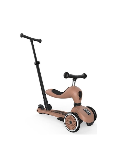 Scoot And Ride Push And Go Ebeveyn Kontrollü Çocuk Scooter Mocha 240527-00820 Mocha