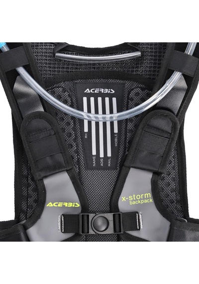 Acerbis X-strom Logo Sırt Çantası Gri - Siyah