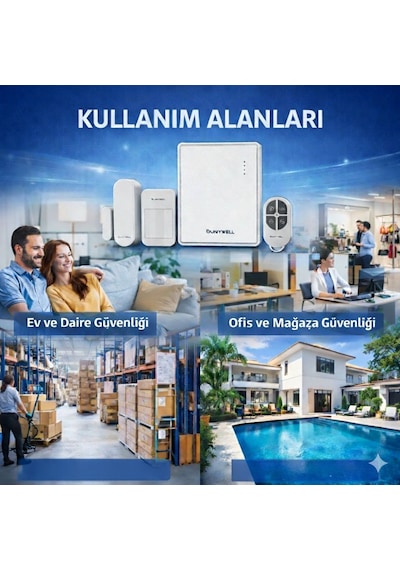 Unıywell 7616 Akıllı Alarm Set