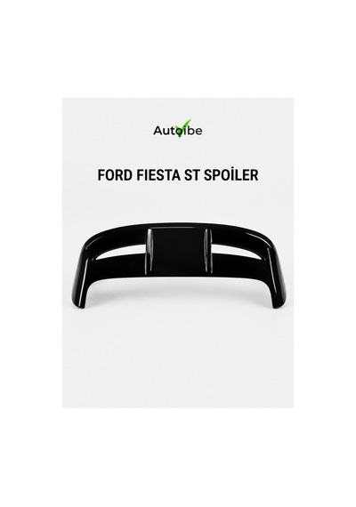 Ford Fiesta St Spoiler A+ Kalite İthal Plastik Arka Cam Üstü Kanat Boyasız Tam Uyumlu