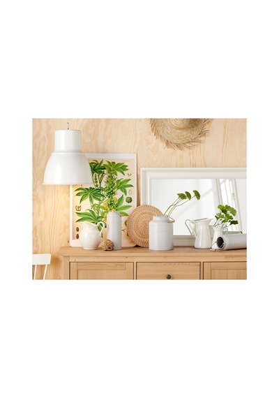 Ikea Sockerärt Vazo/sürahi 16 Cm Beyaz