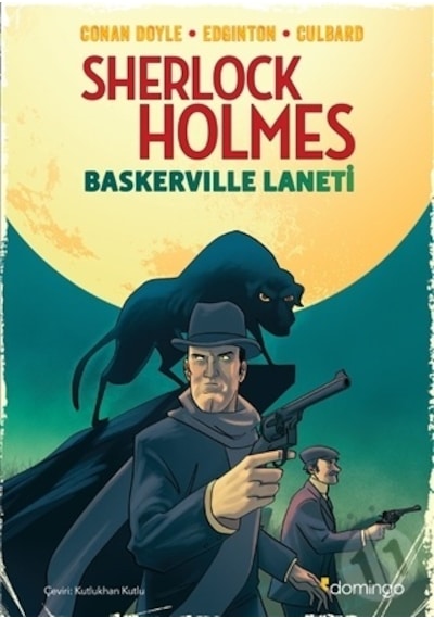 Sherlock Holmes-Baskerville Laneti Grafik Roman - Ian Edginton -  I. N. J. Culbard - Domingo Yayınevi