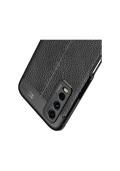 Vivo Y11S Kılıf Zore Niss Deri Desenli Silikon Kılıf