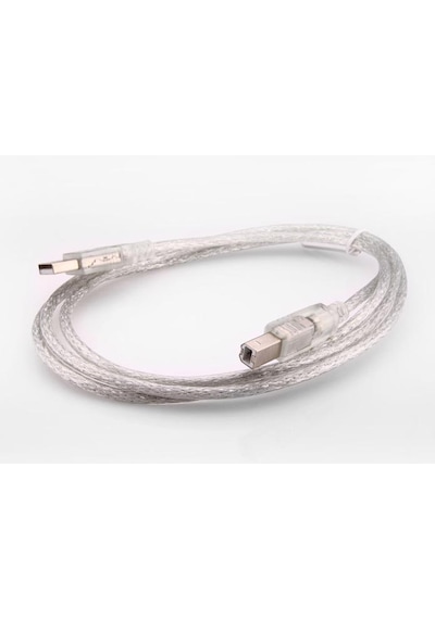 S-Link Sl-U2003 Usb 2.0 3 Metre Şefaf Yazıcı Kablosu