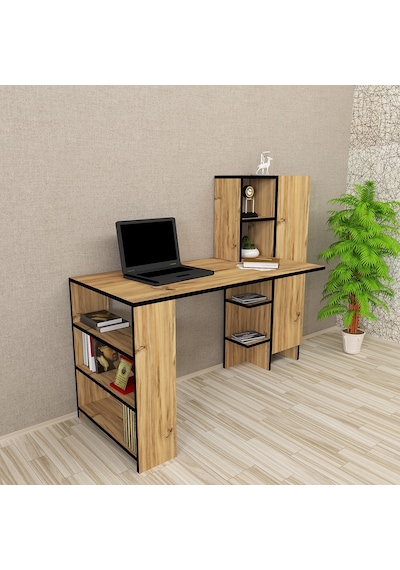 Kalenderdekor1 Kalender Dekor Ayame Çalışma Masası Aym04 Meşe