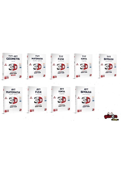 3d Yayınları Video Destekli Defter Sayısal Set