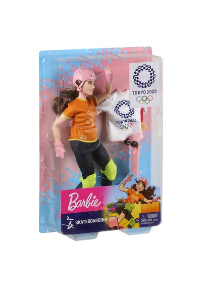Barbie Olimpiyat Bebekleri - Kaykay