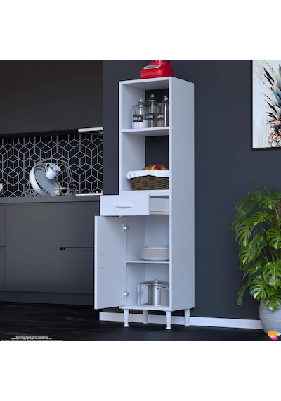 Eliusta Lunera G:50 Cm Beyaz Mutfak Dolabı Çok Amaçlı Açık Bölmeli Fırın Mutfak Dolabı 50x163,4x32,5 Cm Beyaz Eliusta Lunera G:50 Cm Beyaz Mutfak Dolabı Çok Amaçlı Açık Bölmeli Fırın Mutfak Dolabı 50x163,4x32,5 Cm Beyaz