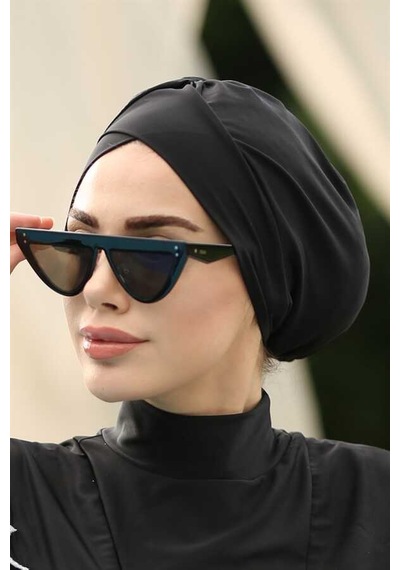 Remsa Mayo Çapraz Deniz Bone Siyah Siyah