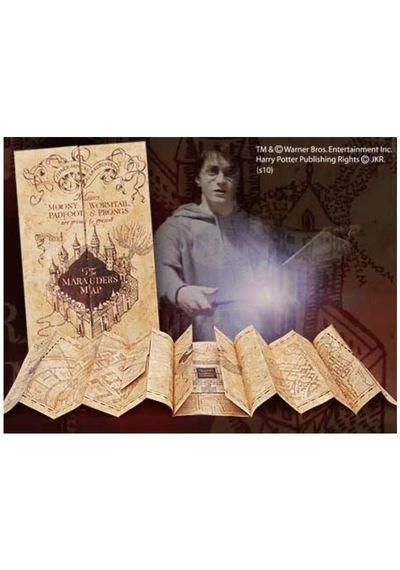 Harry Potter The Marauders Map Çapulcu Haritası