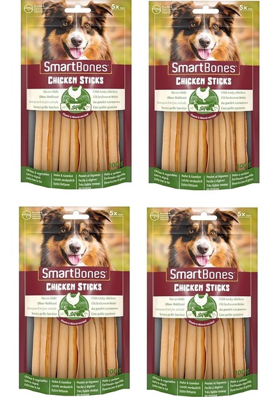 Smartbones Tavuklu Stick Köpek Ödülü 5 Li 100 Gr. X 4 Adet