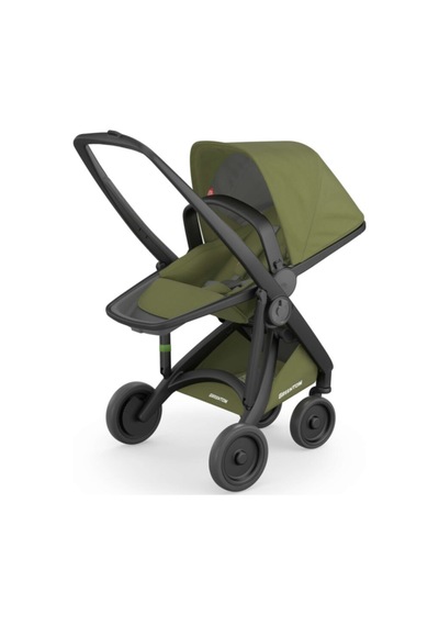 Greentom Reversible Çift Yönlü Bebek Arabası Siyah Şasi