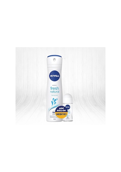 Nıvea Fresh Naturel Kadın Deodorant Sprey  150 ML +  Roll-on Fresh Naturel 25 ML