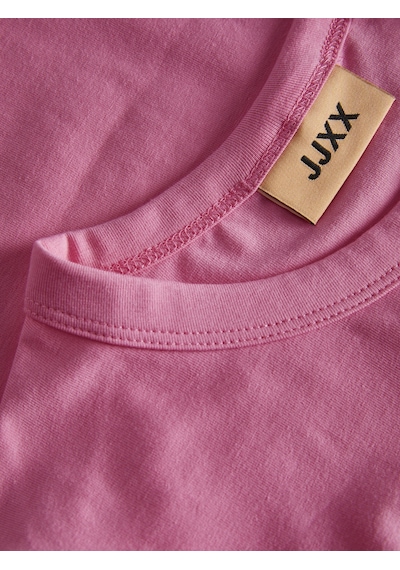 Jack & Jones Kadın Bisiklet Yaka Baskili Tişört - Gigi - 12268775 Morning Glory