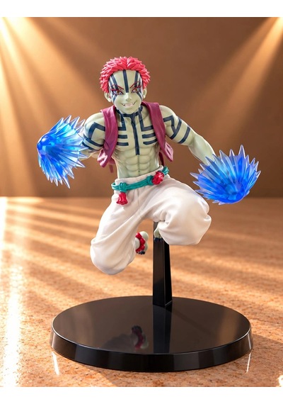 Demon Slayer Akaza Üst Ay 3 Mavi Alev Efektli Anime Figürü 20 Cm Alk6593 44 Cats
