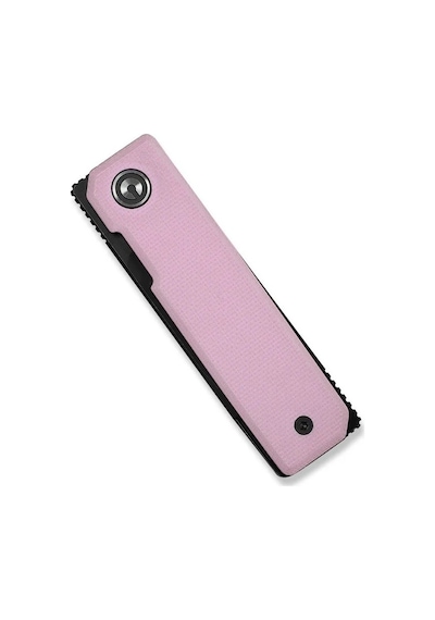 Civivi Kukei Powder Pink G10 Handle Black Stonewashed Nitro-v Blade Kamp Çakı Pembe