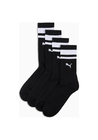 Puma Crew Heritage Stripe 2p Unisex Çorap-33761 Siyah