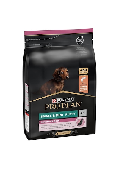 Purina Pro Plan Small & Mini Puppy Sensitive Skin, Somonlu Yavru Köpek Maması, 3 Kg