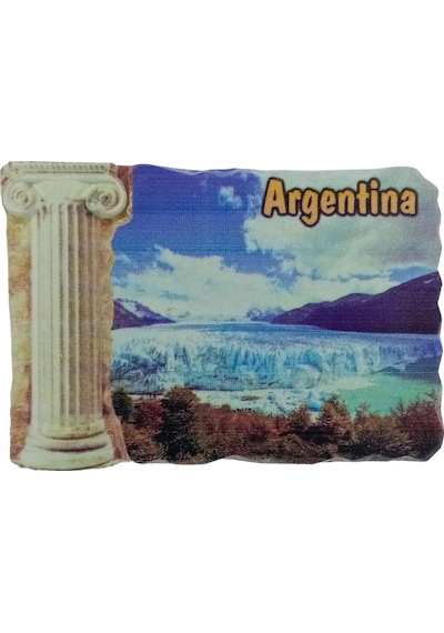 Arjantin Temalı Sütun Magnet