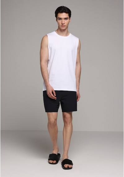 Colin's Colins Slim Fit Düz Erkek Siyah Deniz Şortu Cl1072836 Q1.v1 Blk